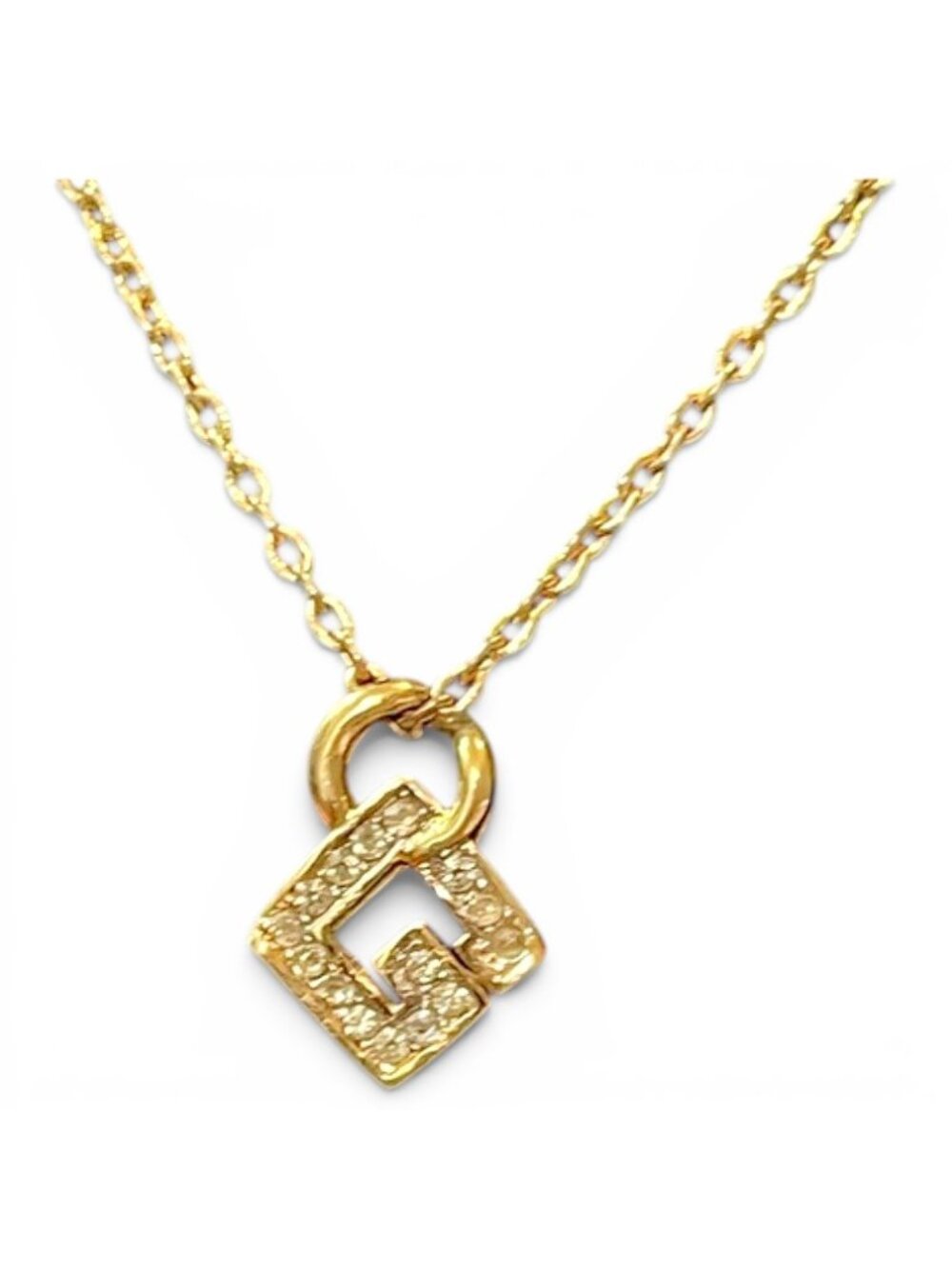 Authentic vintage Givenchy Gold Plated Necklace